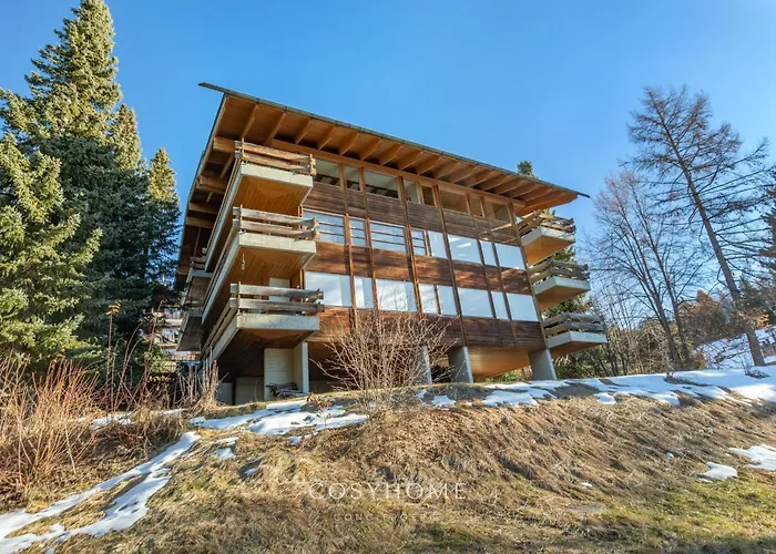 Daire Le Balcon Des Alpes L Modernist L Cosyhome Crans-Montana