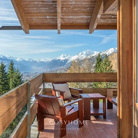 Apartament Le Balcon Des Alpes L Modernist L Cosyhome Crans-Montana